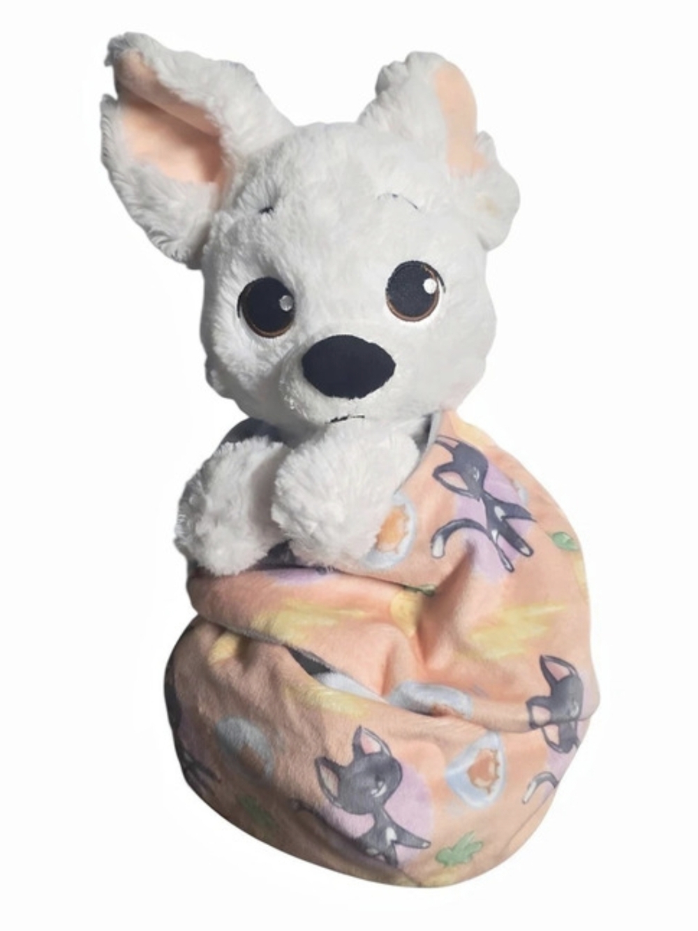 Disney Parks Babies Baby Bolt Plush in Swaddle Blanket Pouch